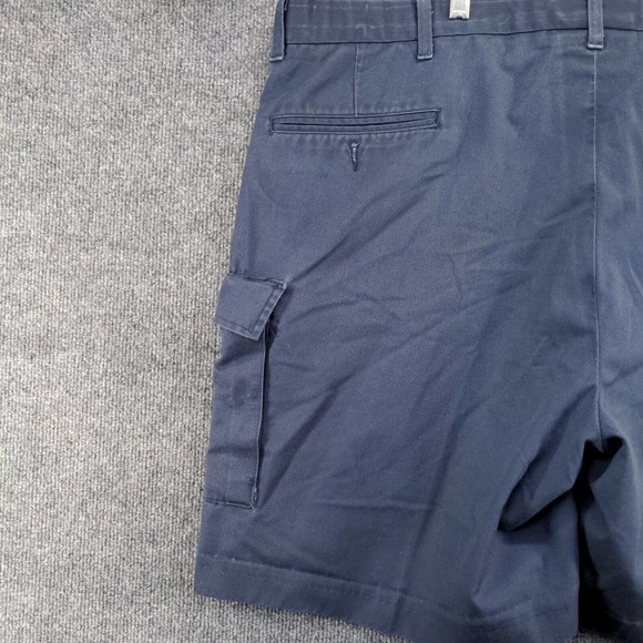 Riverside Men's Employee Uniform Cargo Shorts Blue Size 46 Miller Lite Beer - Picture 8 of 11